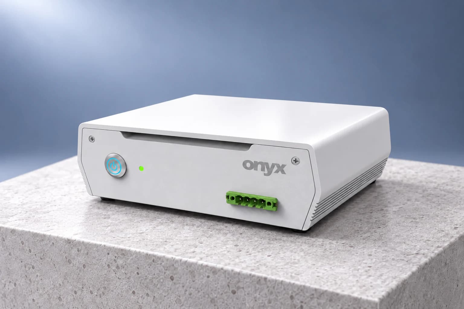 ONYX MEDPC-3300, vue de face en studio.