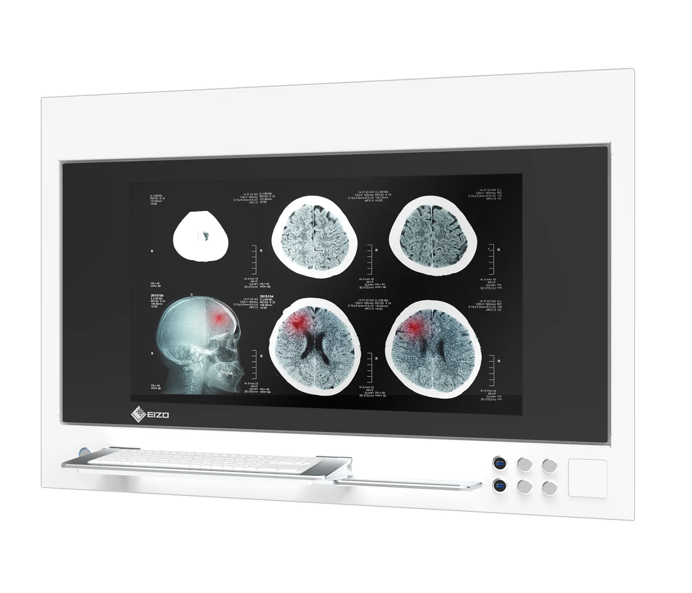 EIZO CuratOR SP1-324K, vue de profil.
