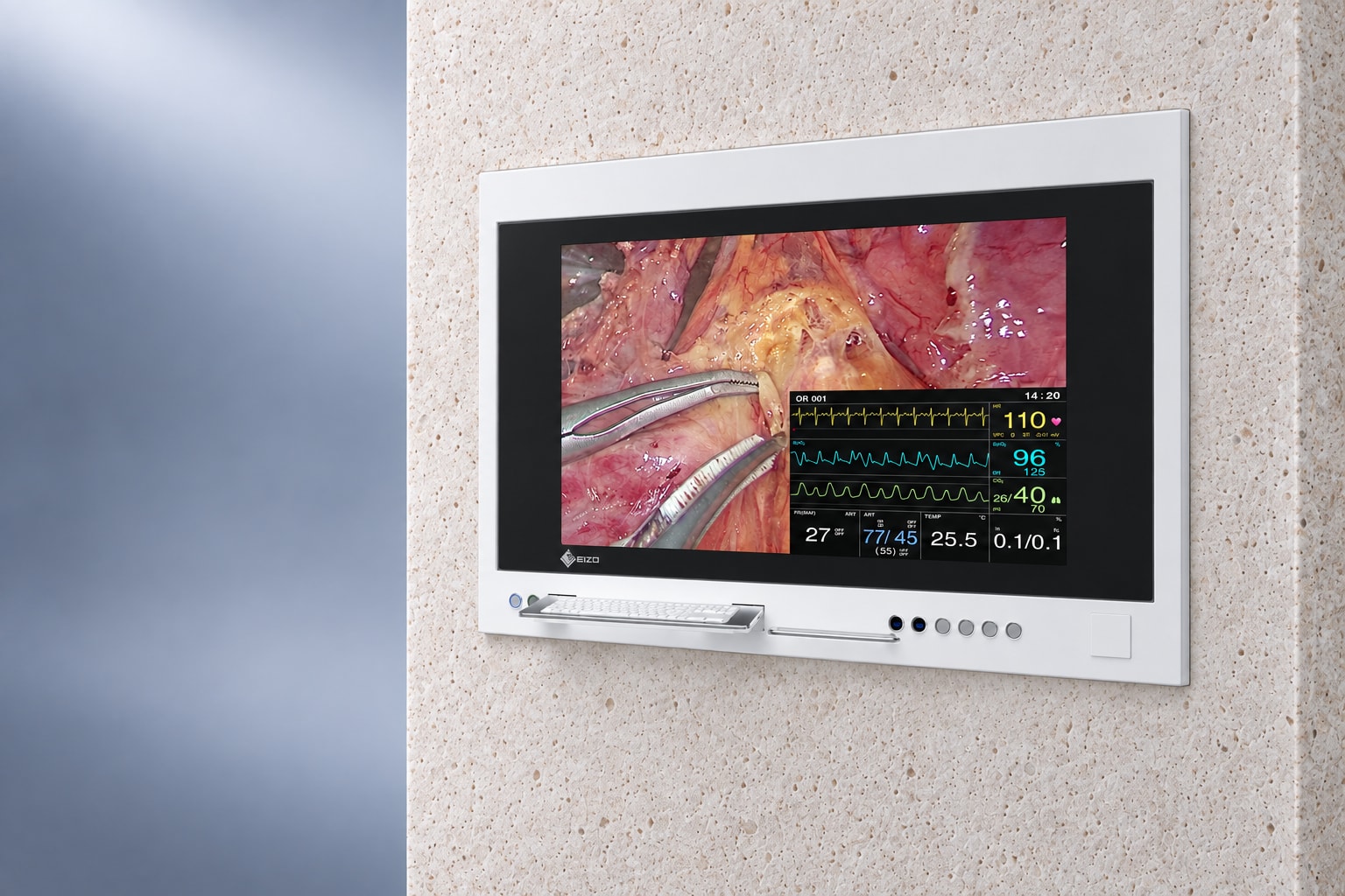 EIZO CuratOR SP1-434K, vue de face en studio.