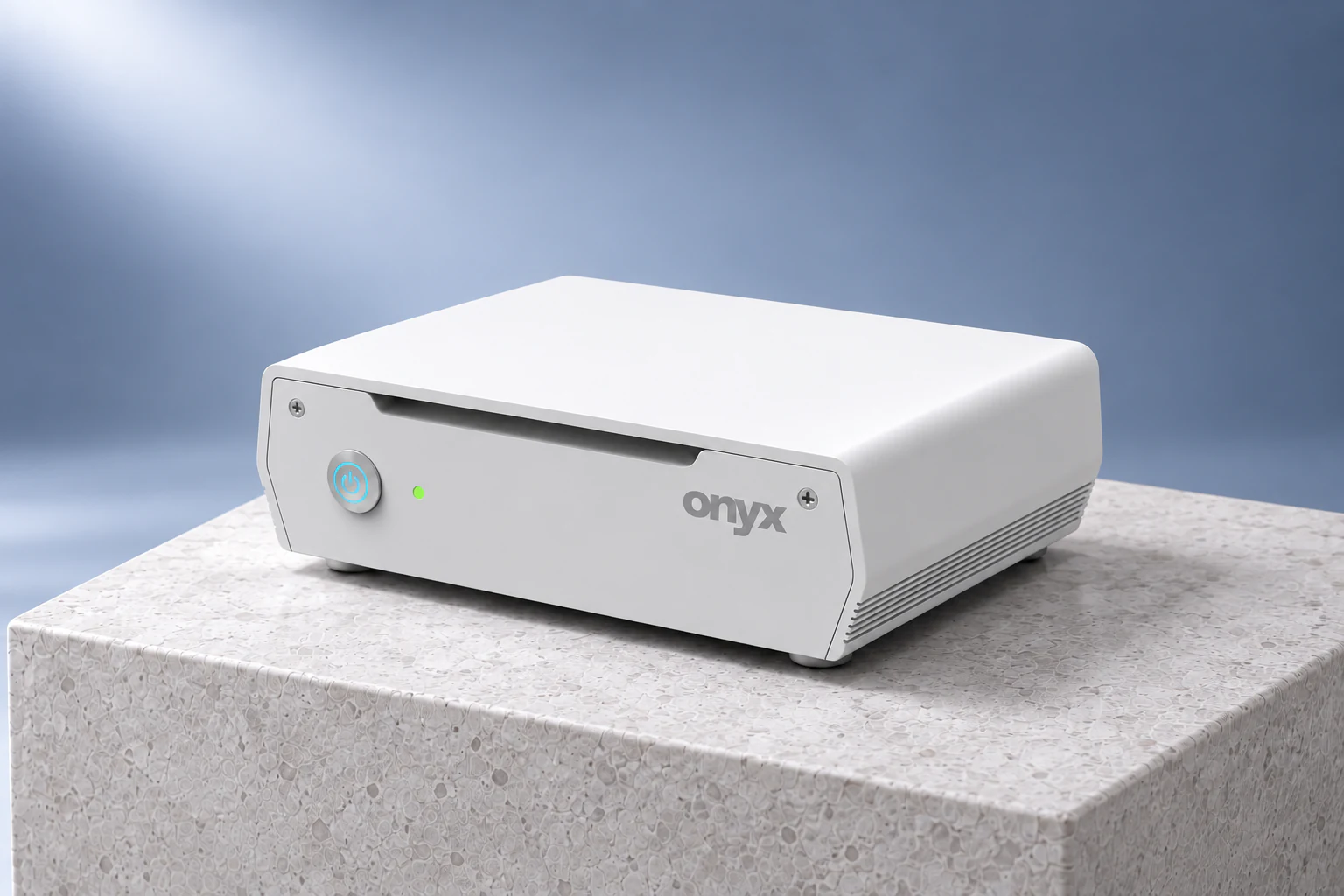 ONYX MEDPC-7300, vue de profil.